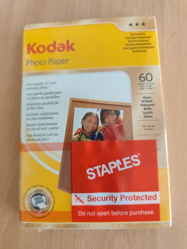 Kodak glossy photo paper - glossy,