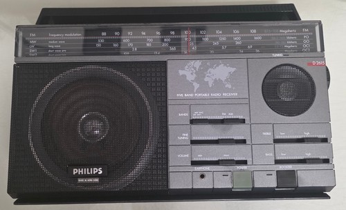 Philips 2615 1985 portable - philips, d-2615