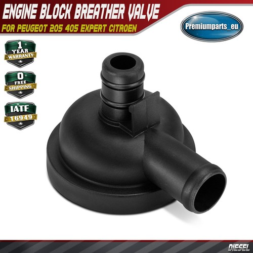 Engine block breather valve - block,