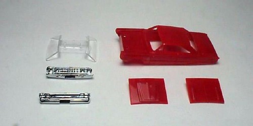 Gtx slot car body - slot, kit.