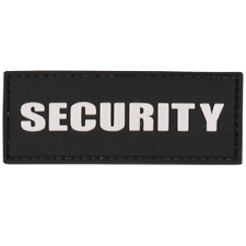 KombatUK Security Guard Hook & Loop PVC Tactical Security Patch 90mm x 35mm