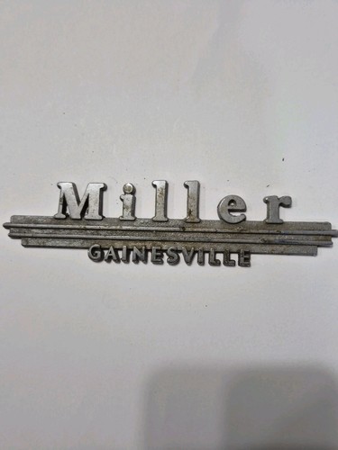 Vtg miller gainesville metal - vtg,