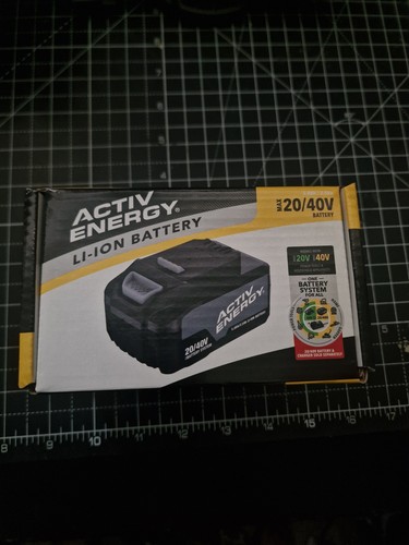 Activ energy ion - energy, 20v/40v