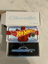 Hot Wheels RLC Holiday Blue 64 Impala Lowrider. Highly Collectible BNIB