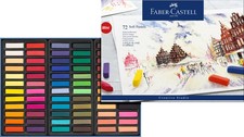 Faber-Castel FC128272 Creative Studio Soft Pastel Crayons (72 Pack), Assorted 72