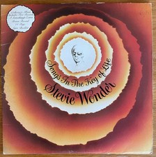 STEVIE WONDER - SONGS IN THE KEY OF LIFE 1st UK 1976 Bonus Single 2xLP EX