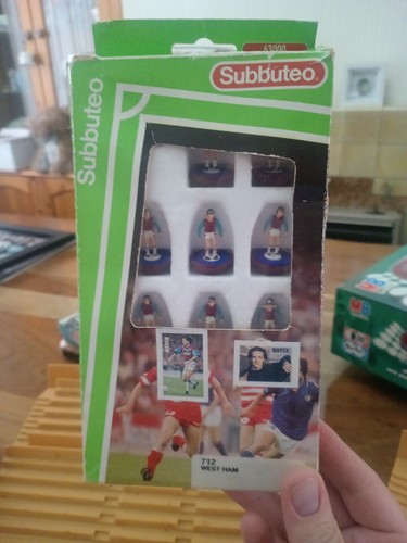 Subbuteo west ham - west, team