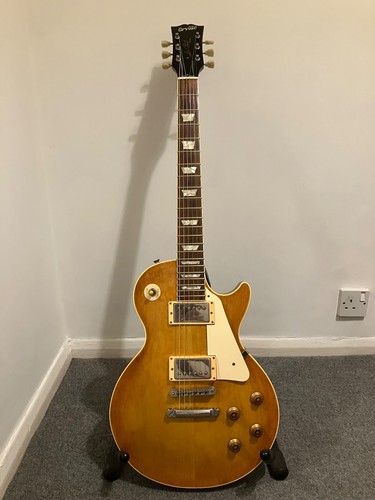 Orville les paul lemon - les, burst