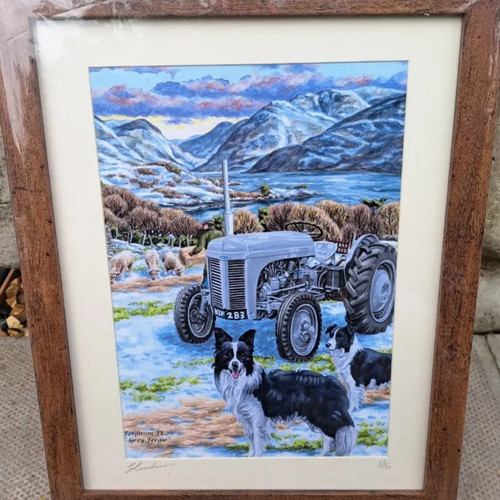 Ltd edition print framed - edition,