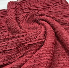 2 Metres Burgundy Ruffle