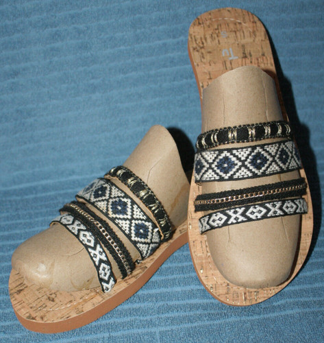 Women slip backless - slip-on,