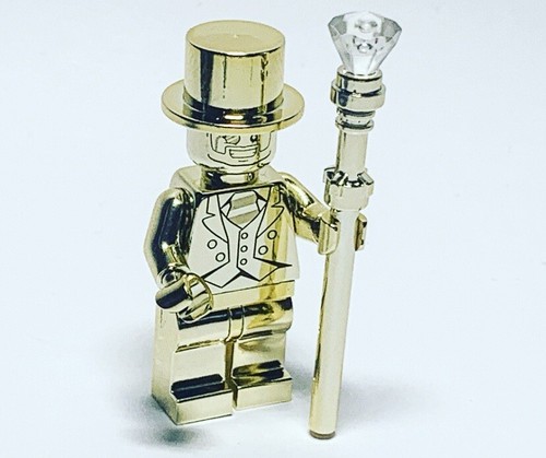 Lego chrome plated gold - lego,
