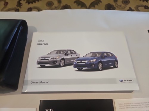 2013 subaru impreza owner - impreza, owner's