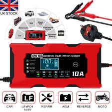 12V 10A Car Battery Charger