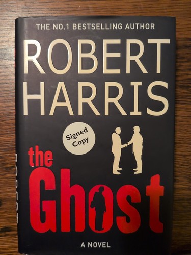 Robert harris the ghost - ghost, signed