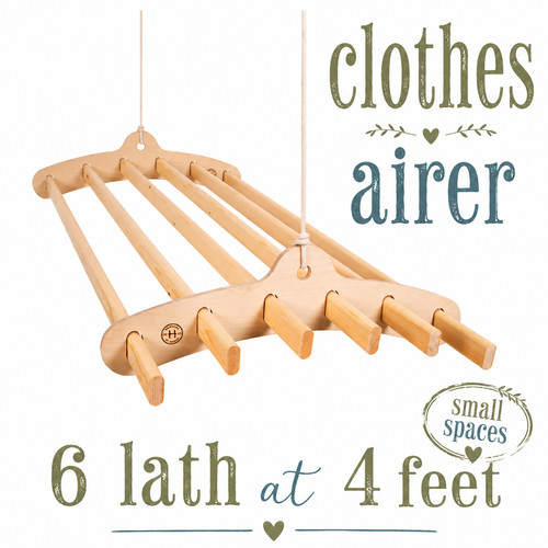 Ceiling clothes airer - airer, pulley