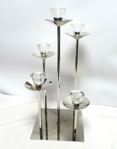 Modern chrome glass - modern, arm