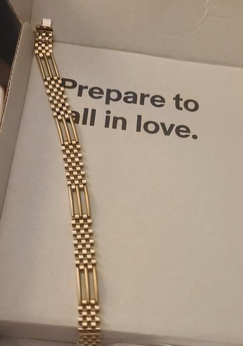 14k gold bracelet gate - gate, bar
