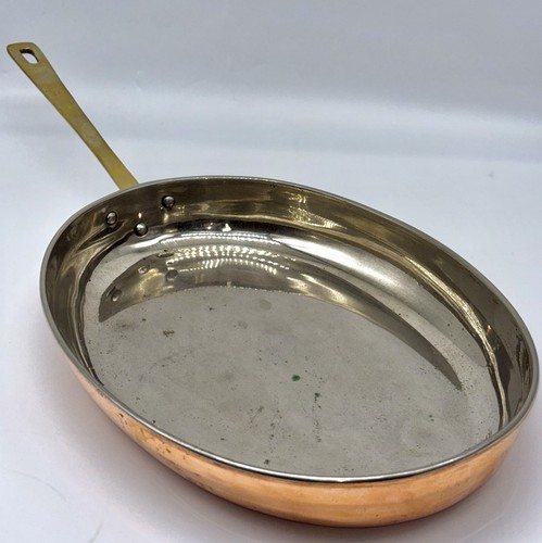 Vintage copper clad oval - vintage,