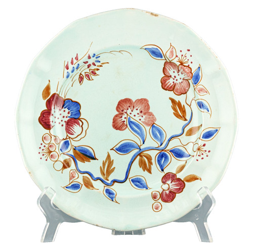 France faience plate - faience, pottery