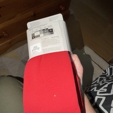 BNWT  RED.  Velvet Plush Faux