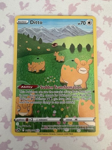 Pokémon tcg ditto gg22 - ditto, gg22/gg70