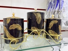 Tea Coffee Sugar Jar With