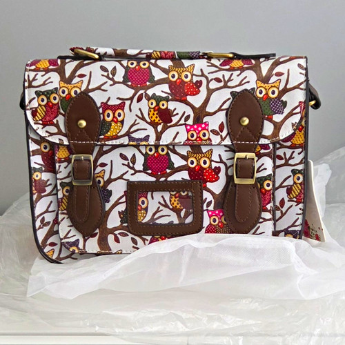 Brand new satchel owl - satchel, handbag