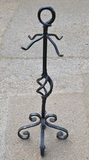 Antique Forged Iron Hearth