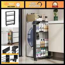 4-Tier Rolling Storage Cart