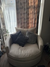 Next snuggle chair - chair, cream