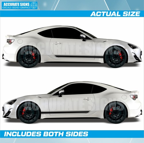 Stickers for toyota gt86 - stickers, side