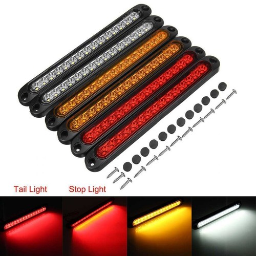 Red white amber - red,
