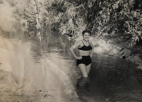 1950s beautiful woman - woman, bikini