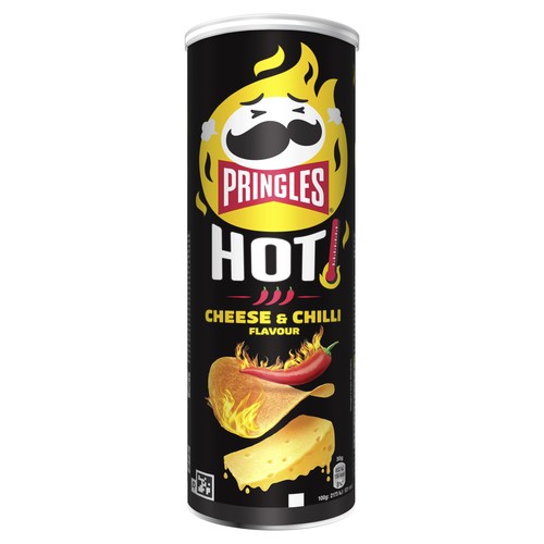 Pringles hot cheese - hot, chilli