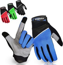 Weight Lifting Gym Gloves Full Finger Fitness Workout Grip Exercise Cycling