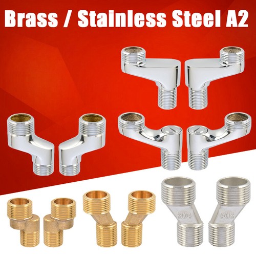Brass male tap reducer - brass/a2,