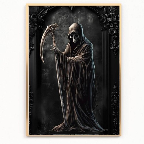 Grim reaper print - reaper, dark