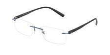 Starck SH2057T 0007 Black/Grey Frames Eyeglasses Brille Hand Made in Italy 55mm