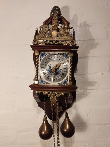 Vintage franz hermle - vintage, delft