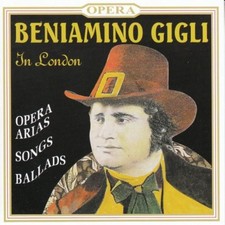 Beniamino Gigli in London -