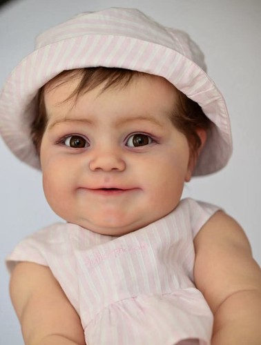 24in reborn baby doll - doll, rooted