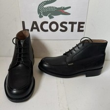 Lacoste Black Leather Boots