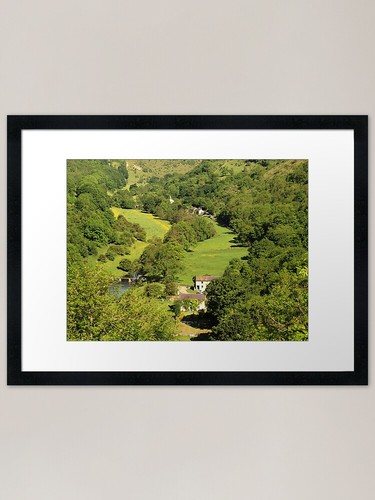 Monsal dale framed art - dale,