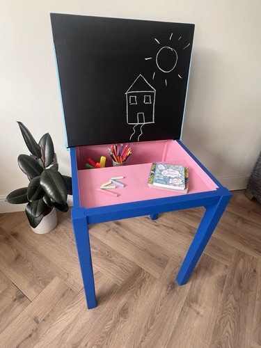 Upcycled vintage school - vintage, desk