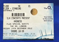 Madness Ticket Original The O2