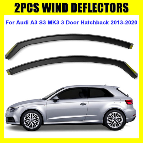 2pcs wind deflectors for - deflectors, audi