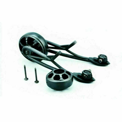 Rear tail pulley wheelie bar - rear,