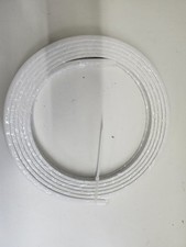 White Flexible Plastic Curtain Track System With Curtain Hooks - CG C94