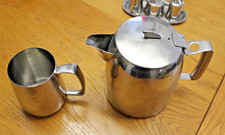 Old Hall  3pt. Teapot & 1/2 pt. tankard both Vintage